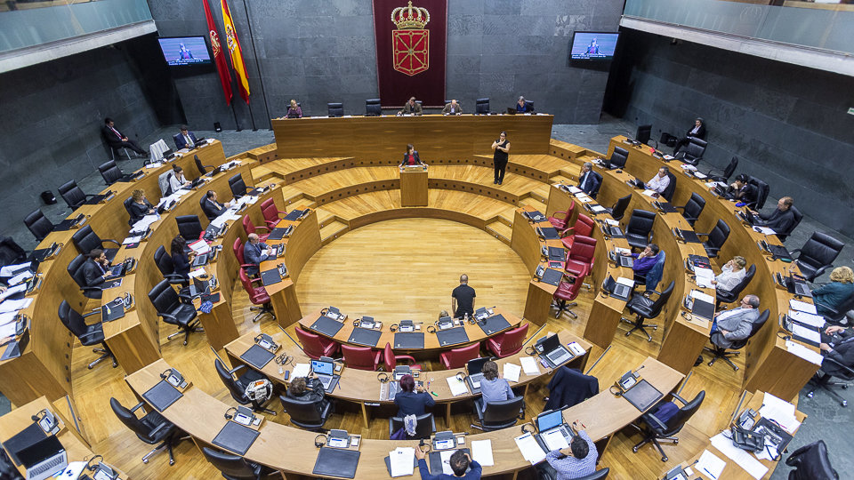 Parlamento de Navarra amplía hasta el 16 de mayo el plazo de presentación de enmiendas a la proposición de Ley Foral del Juego