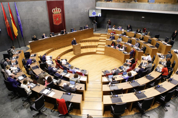  Parlamento de Navarra publica las 33 enmiendas a la proposición de Ley Foral del Juego