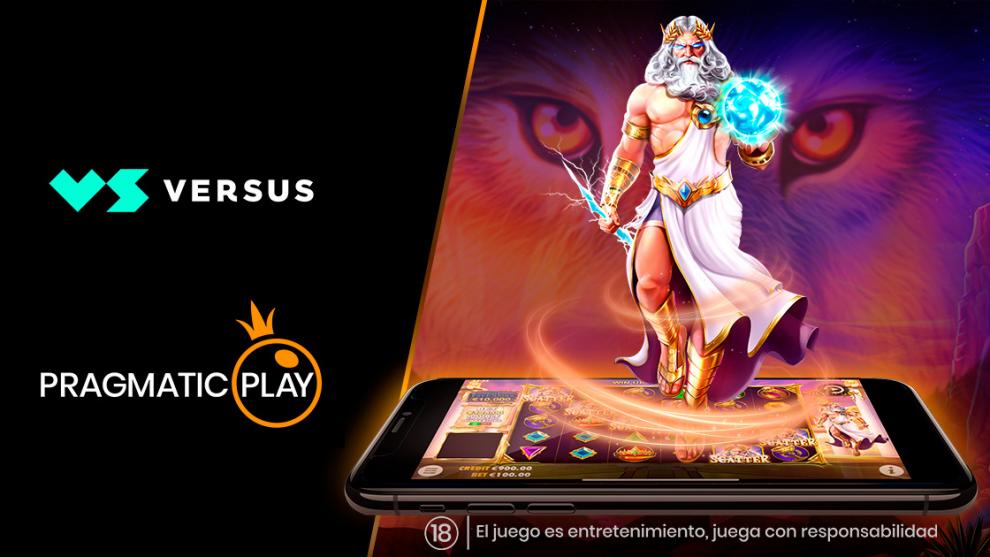 Pragmatic Play aumenta su presencia en el mercado español gracias a su alianza con Versus
