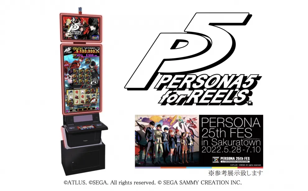 Sega Sammy adapts its hit game Persona 5 to the Pachinko machine (video)