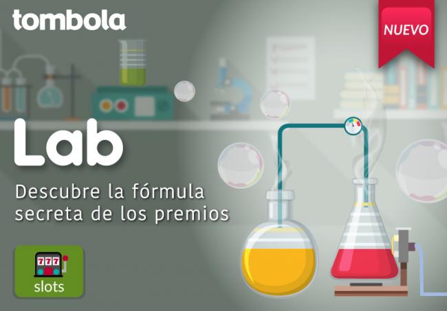 TOMBOLA.ES incluye una nueva slot a su catálogo de juegos: Lab