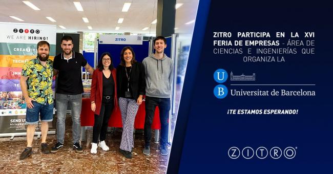 Zitro presente en la XVI Feria de Empresas de la Universidad de Barcelona