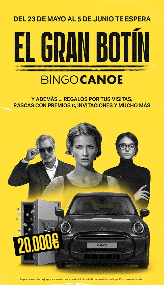 Bingo Canoe reparte “El gran botín”