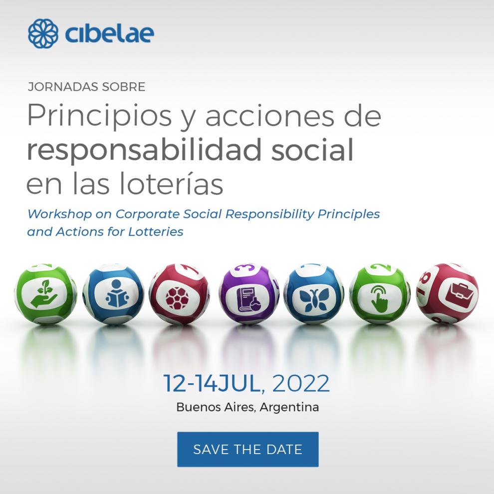 CIBELAE convoca las Jornadas sobre prinicpios y acciones de responsabilidad social en las loterías