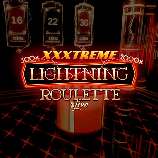 Don't miss the latest from Evolution for Live Casinos: XXXtreme Lightning Roulette