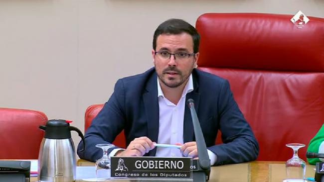 Alberto Garzón, ministro de Consumo