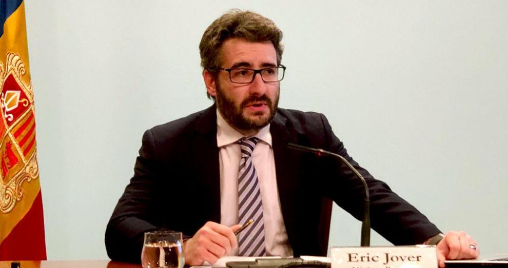 El ministro portavoz del Gobierno de Andorra, Eric Jover