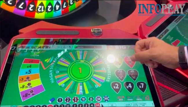 Artur Porta nos muestra el funcionamiento de la ruleta Big7 de MGA Industrial (vídeo)