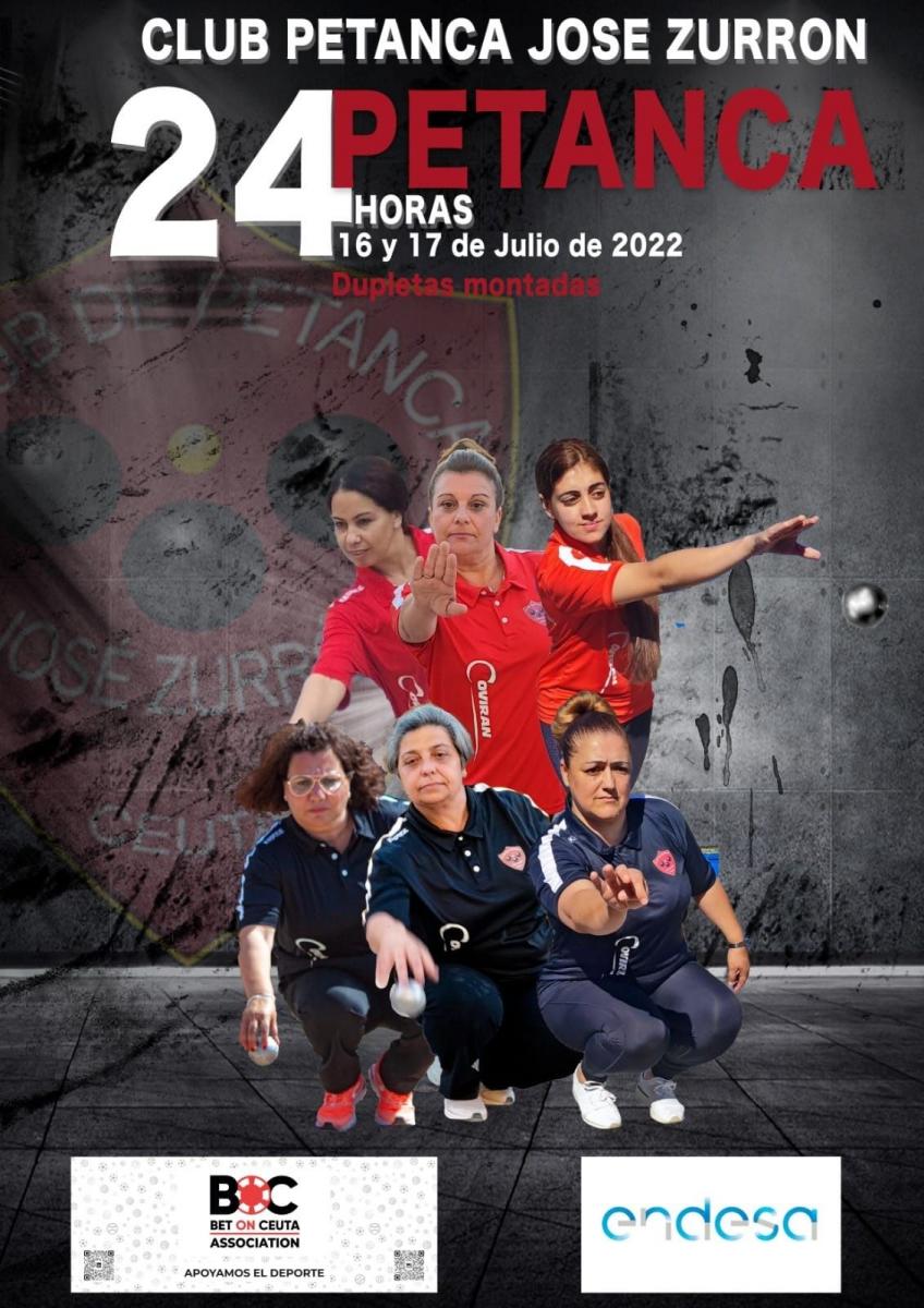 Bet on Ceuta patrocina el torneo nocturno 24 horas del Club de Petanca 'Jose Zurrón'
