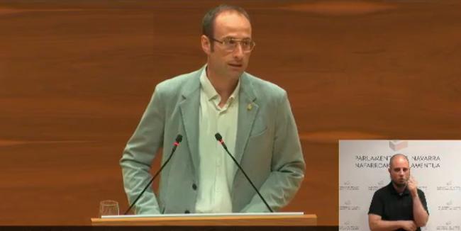Jorge Aguirre Oviedo, Parlamentario Foral, G.P. Partido Socialista de Navarra