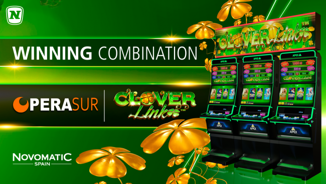 NOVOMATIC Spain: CLOVER LINK llega a Lepe de la mano de OPERASUR 