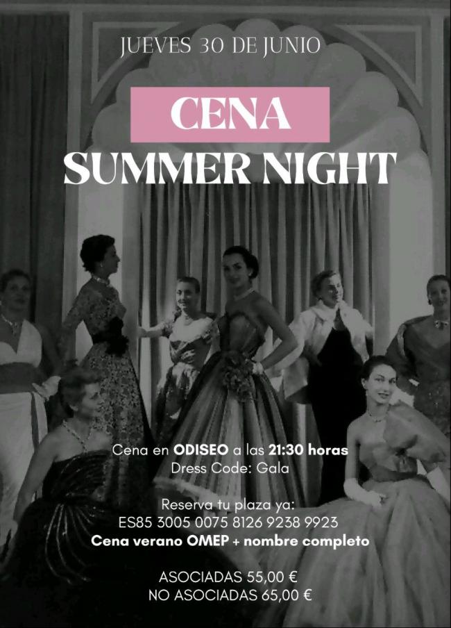 Odiseo acoge la Summer Night organizada por la OMEP
