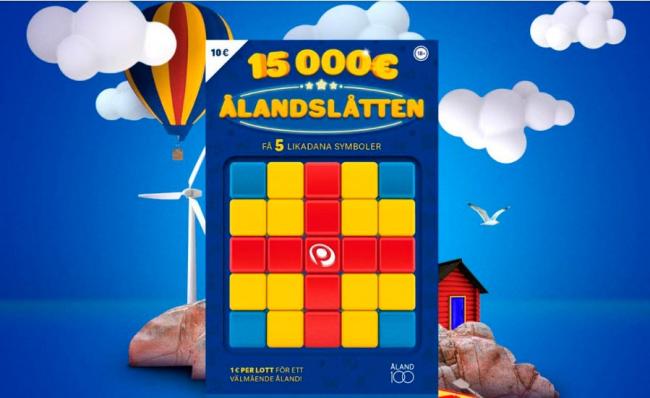 Paf celebra los 100 años de Åland con el lanzamiento de un juego rasca y gana en colaboración con el gobierno local