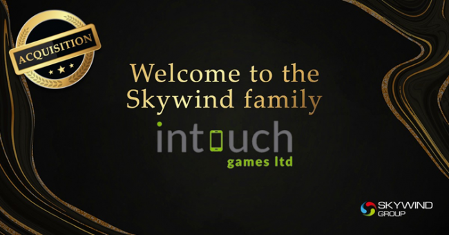 Skywind Holdings continues to grow in the UK with the acquisition of Intouch Games Group
