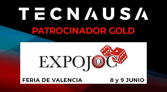TECNAUSA, patrocinador Gold de EXPOJOC 2022