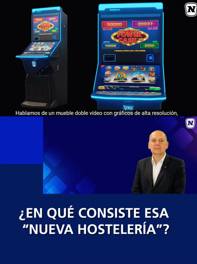 Jordi Pedragosa muestra el funcionamiento de la NOVO LINE Power Cash y las características que definen el concepto de 