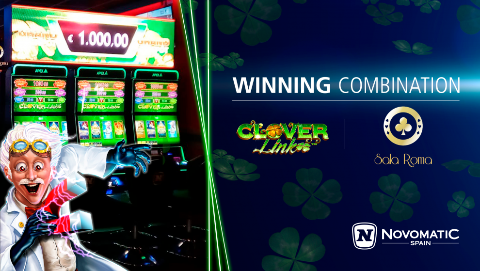 Clover Link arrives at Sala Roma