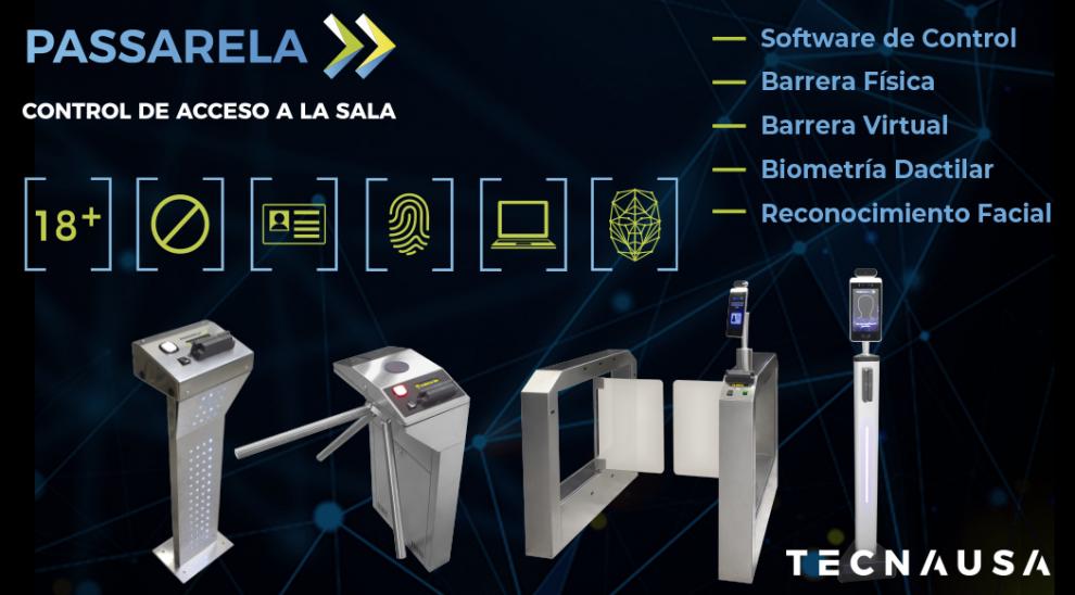 EL CONTROL DE ACCESO PASSARELA DE TECNAUSA HOMOLOGADO EN PAIS VASCO