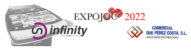 INFINITYGAMING en colaboración con Comercial Enrique Pérez Costa estará presente en Valencia en EXPOJOC 2022