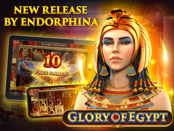 Glory of Egypt, the new Endorphina slot that leads us to discover hidden treasures