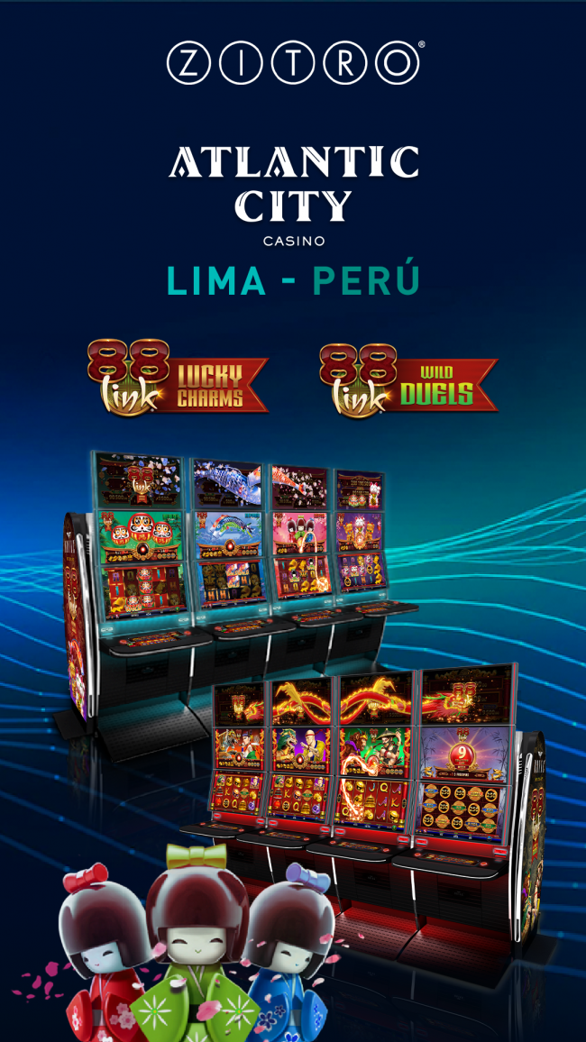 ZITRO SIGUE EXPANDIENDO SU PRESENCIA EN PERÚ AL ASOCIARSE CON ATLANTIC CITY CASINO