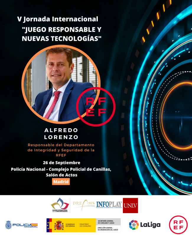 Alfredo Lorenzo, responsable del Departamento de Integridad y Seguridad de la RFEF