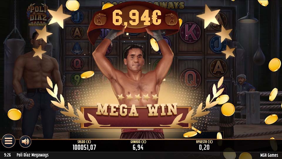 Aquí llega "Poli Díaz Megaways", la nueva producción premium de MGA Games (Vídeo)