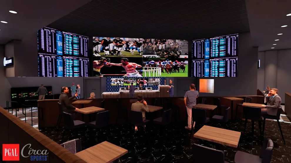 Así será Sparks, la casa de apuestas deportivas de Circa Sports en Legends Bay Casino