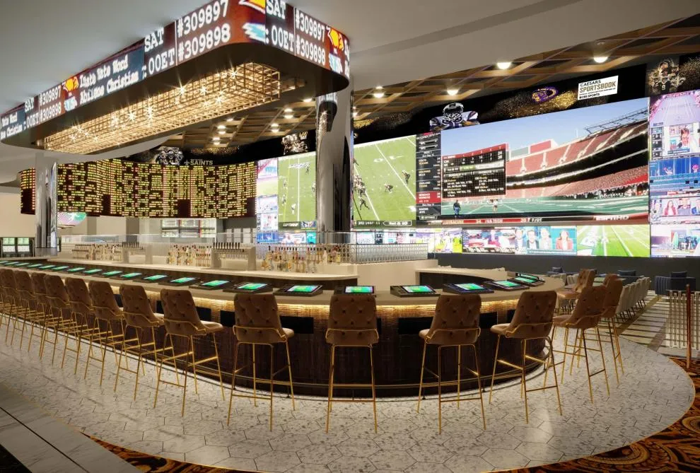 Caesars Confirms Its State-of-the-Art Sportsbook and World Series of Poker Room in New Orleans Will Open This Fall (Photos)