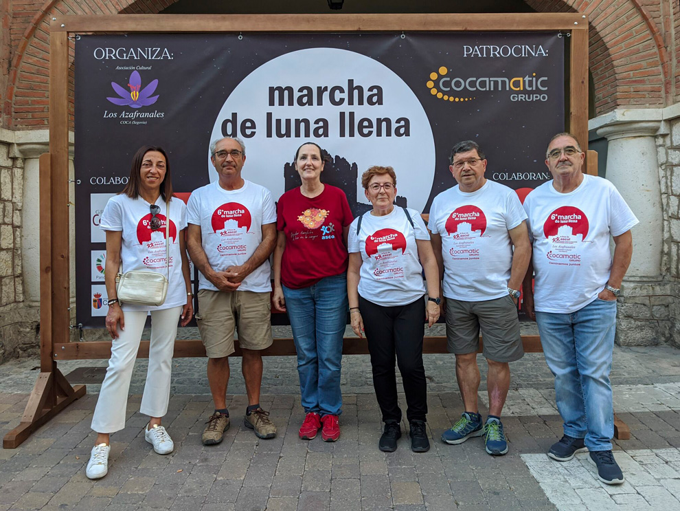 Cocamatic celebra el éxito de la 6ª Marcha Solidaria de Luna Llena (Fotos)