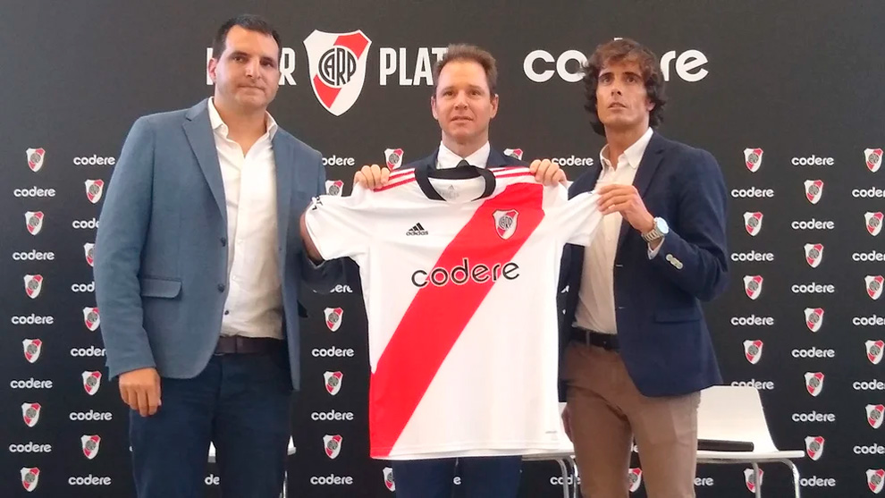  Codere, nuevo main sponsor del club de fútbol argentino River Plate (Fotos)