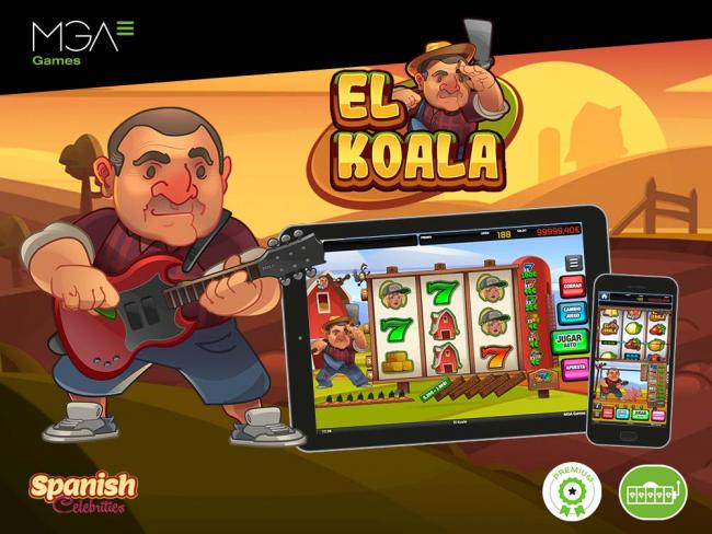 El Koala, el personaje más auténtico, llega a los principales casinos online de España de la mano de MGA Games (Vídeo)