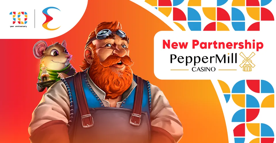 Endorphina establishes a partnership with PepperMill Casino in Belgium and the Netherlands