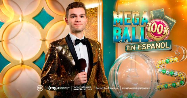 Evolution Launches Mega Ball Game Show in Spanish