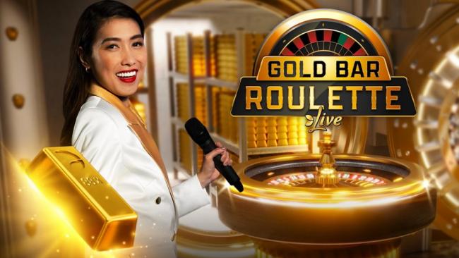 Evolution lanza su nueva ruleta en vivo Gold Bar Roulette