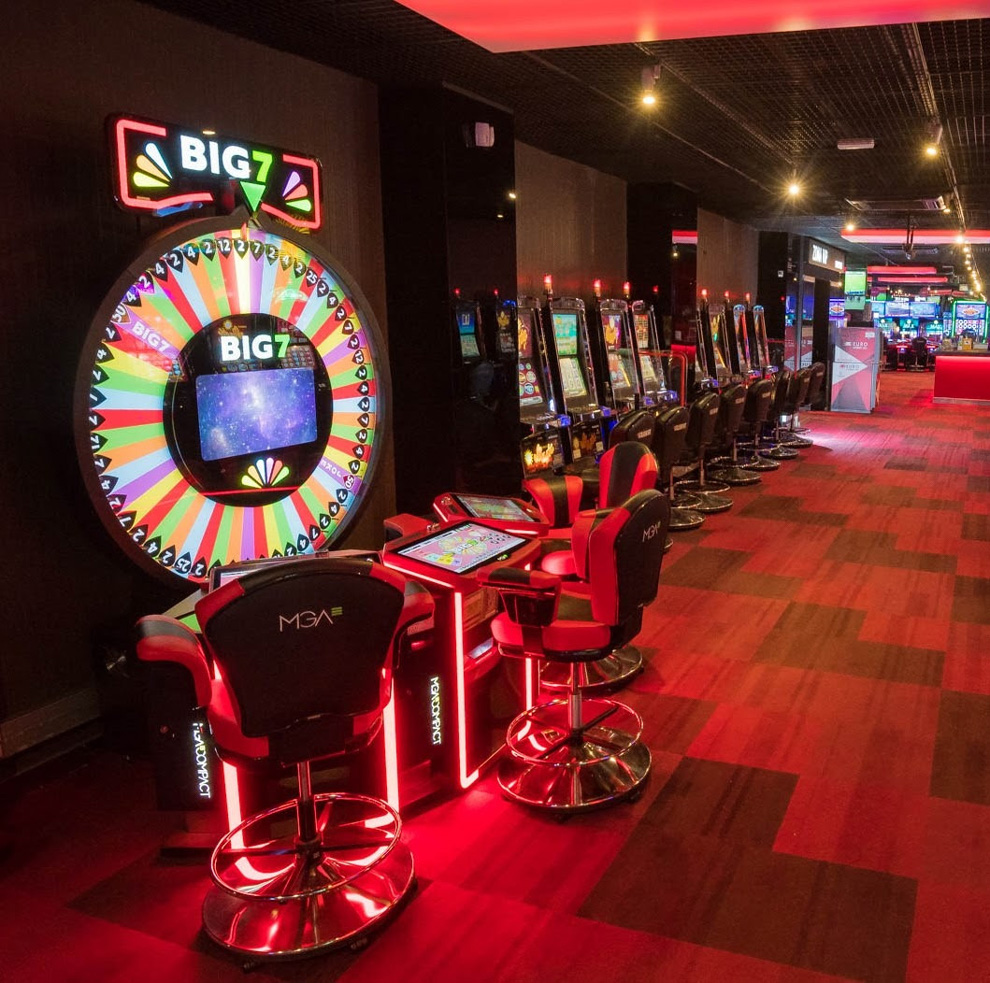  La más bonita de las últimas novedades del mercado, la ruleta vertical BIG7 de MGA Industrial ya está en los Golden Park