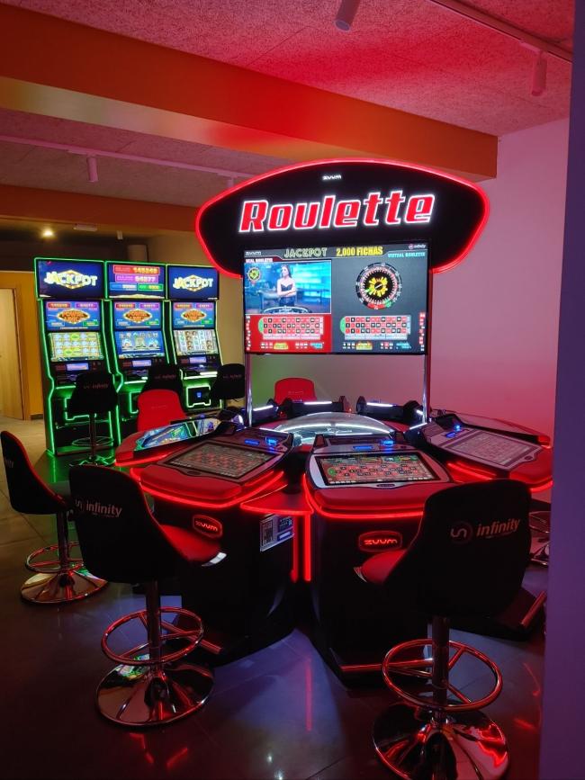 Ruleta salon de juegos