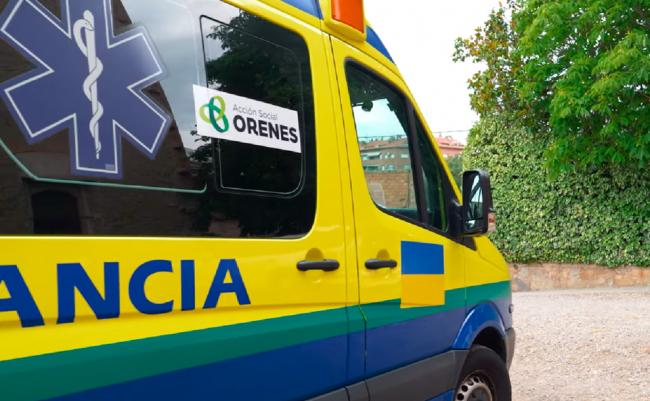 Grupo Orenes apadrina una ambulancia enviada a Ucrania (Vídeo)