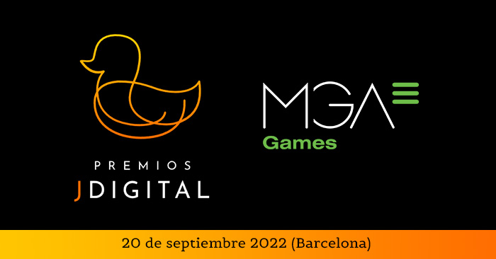 MGA Games, Silver Sponsor of the JDigital 2022 Awards