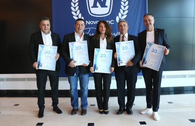 NOVOMATIC entrega reconocimientos a sus empleados con más de 20 años de servicio (Fotos)