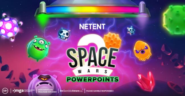 NetEnt presenta Space Wars™ 2 Powerpoints™, la secuela capaz de detener a la galaxia
