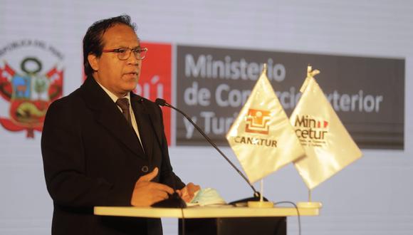 Roberto Sánchez Palomino, ministro del MINCETUR