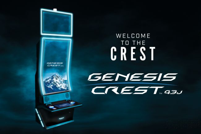 SEGA SAMMY CREATION anuncia el debut del mueble Genesis Crest™ 43J al mercado asiático