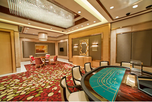 Una sala VIP en un casino de MACAO