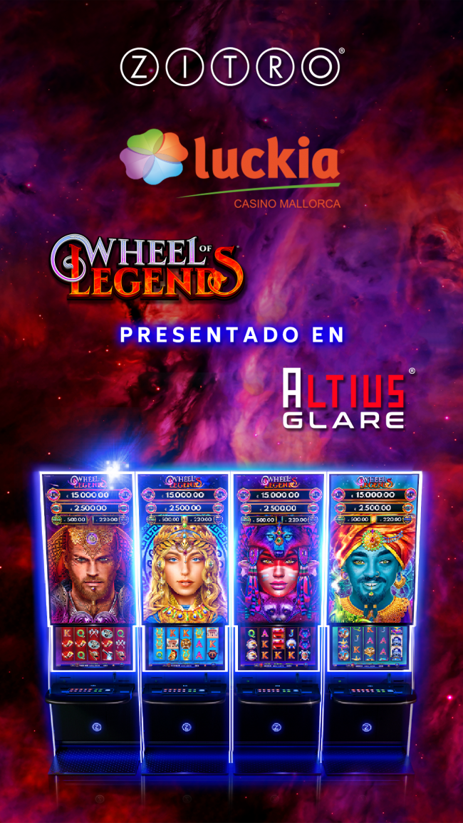 WHEEL OF LEGENDS, LA NUEVA Y BRILLANTE INCORPORACIÓN DE ZITRO EN EL CASINO DE MALLORCA