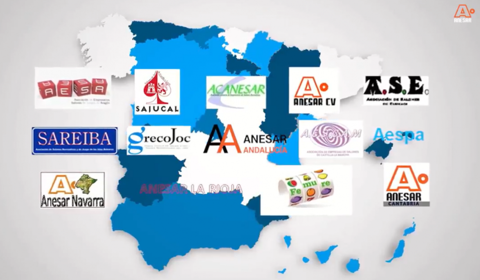 ANESAR, SALONES DE JUEGO, 18.000 PUESTOS DE TRABAJO