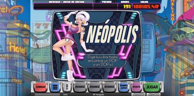 Neópolis, la nueva slot que nace de la colaboración de MGA Games con R. Franco Digital (Vídeo)