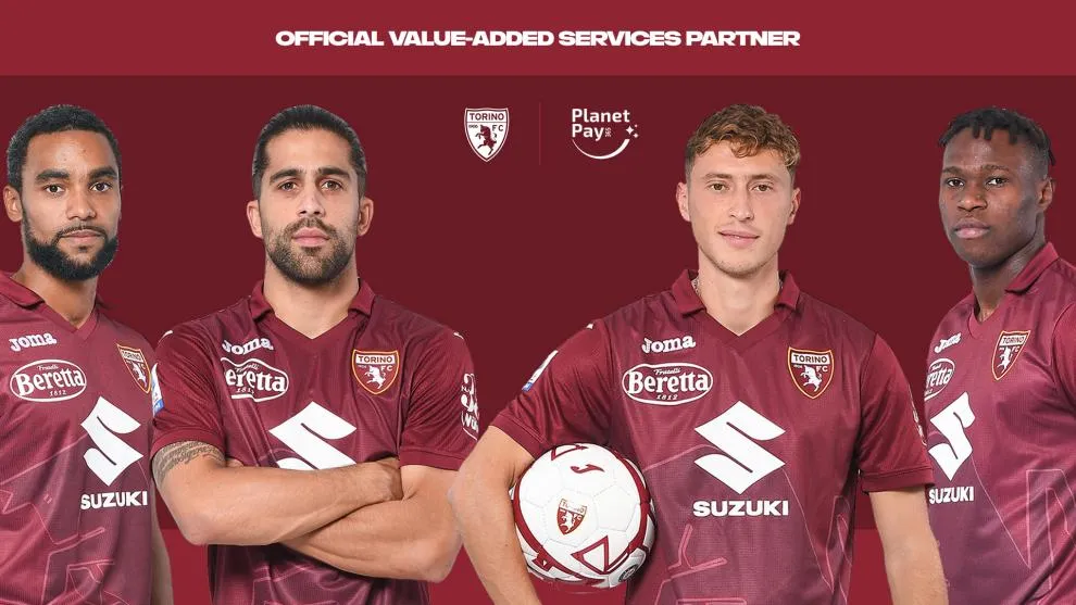 PlanetPay365, nuevo socio oficial del Torino FC para temporada 2022/23
