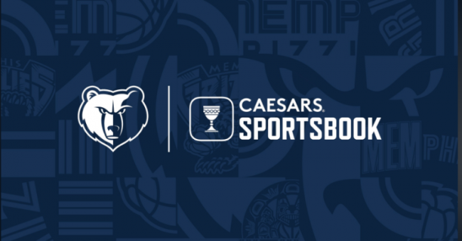 Impresionante acuerdo de Caesars Sportsbook como socio oficial de apuestas con los Memphis Grizzlies y aperptura de un sport bar en uno de los campos más emblemáticos de la NBA