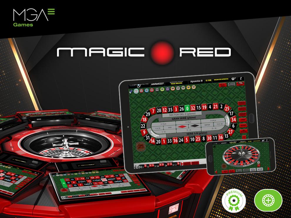 Subproducto Ejecutar factible La mítica RULETA MAGIC RED ya está disponible en versión online gracias a  MGA Games